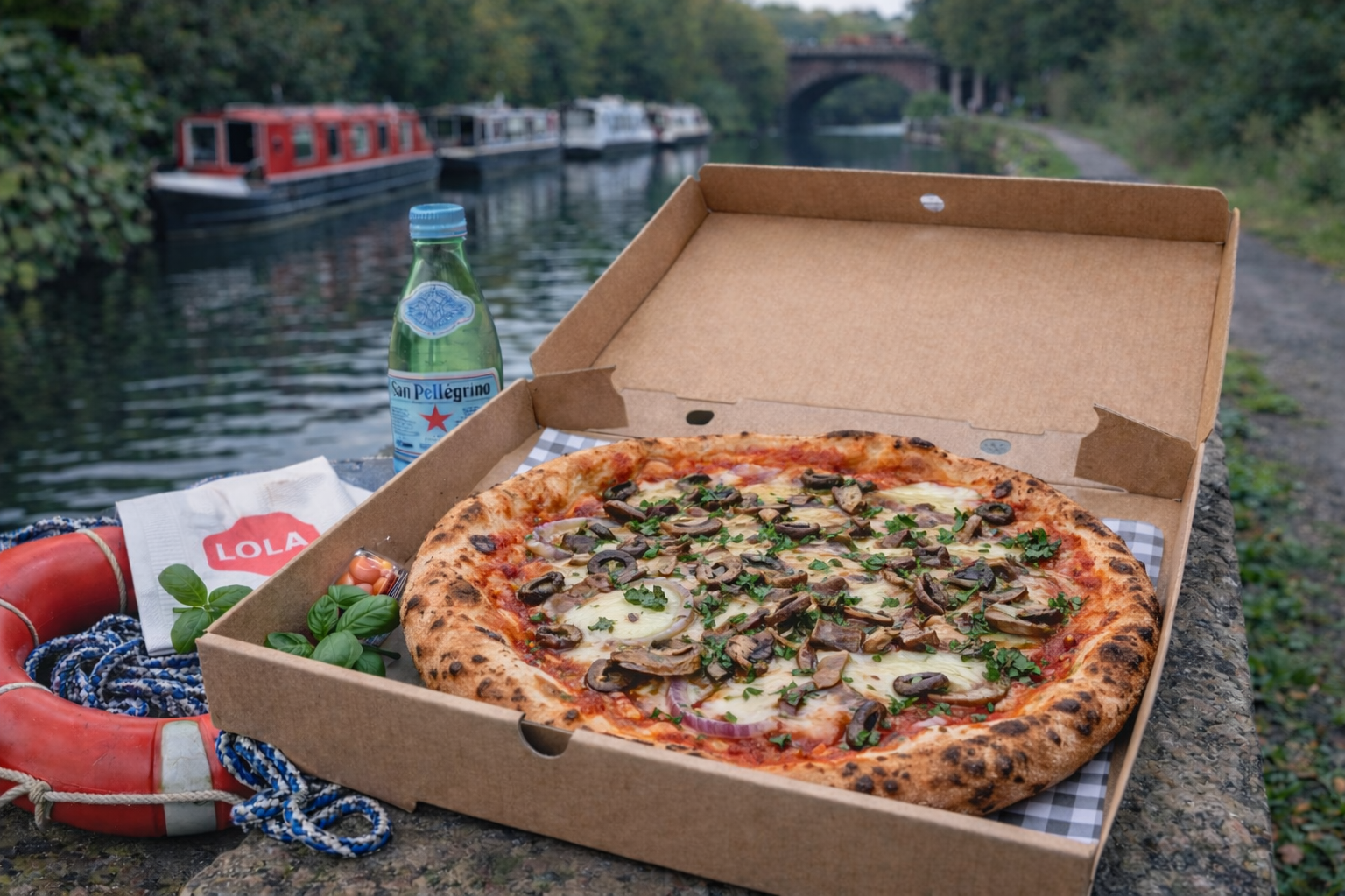 Funghi - Lola the Cafe boat