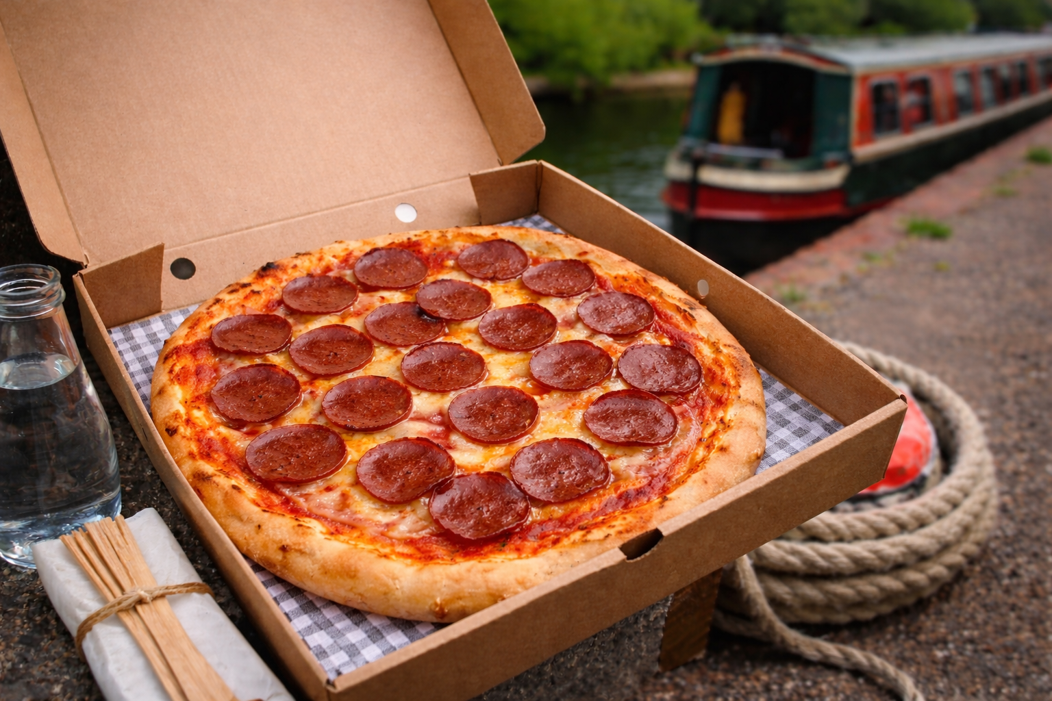 NGCI Pepperoni - Lola the Cafe boat