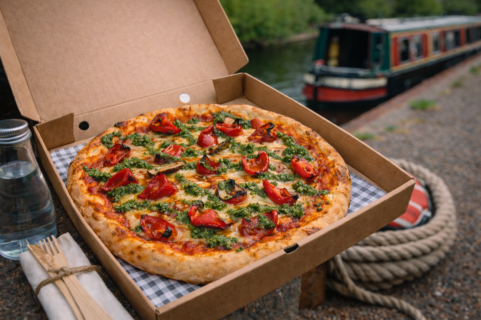 NGCI - Pesto & Picante Peppers - Lola the Cafe boat